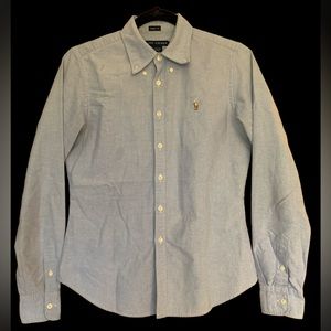Lauren Ralph Lauren Light Blue Button-Down Shirt